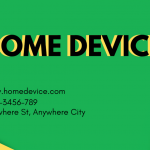 Home Device Business Card